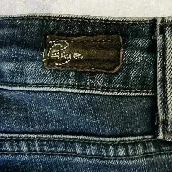 Vintage PAIGE jeans w30‎ laurel canyon flared bottoms - Picture 3 of 5